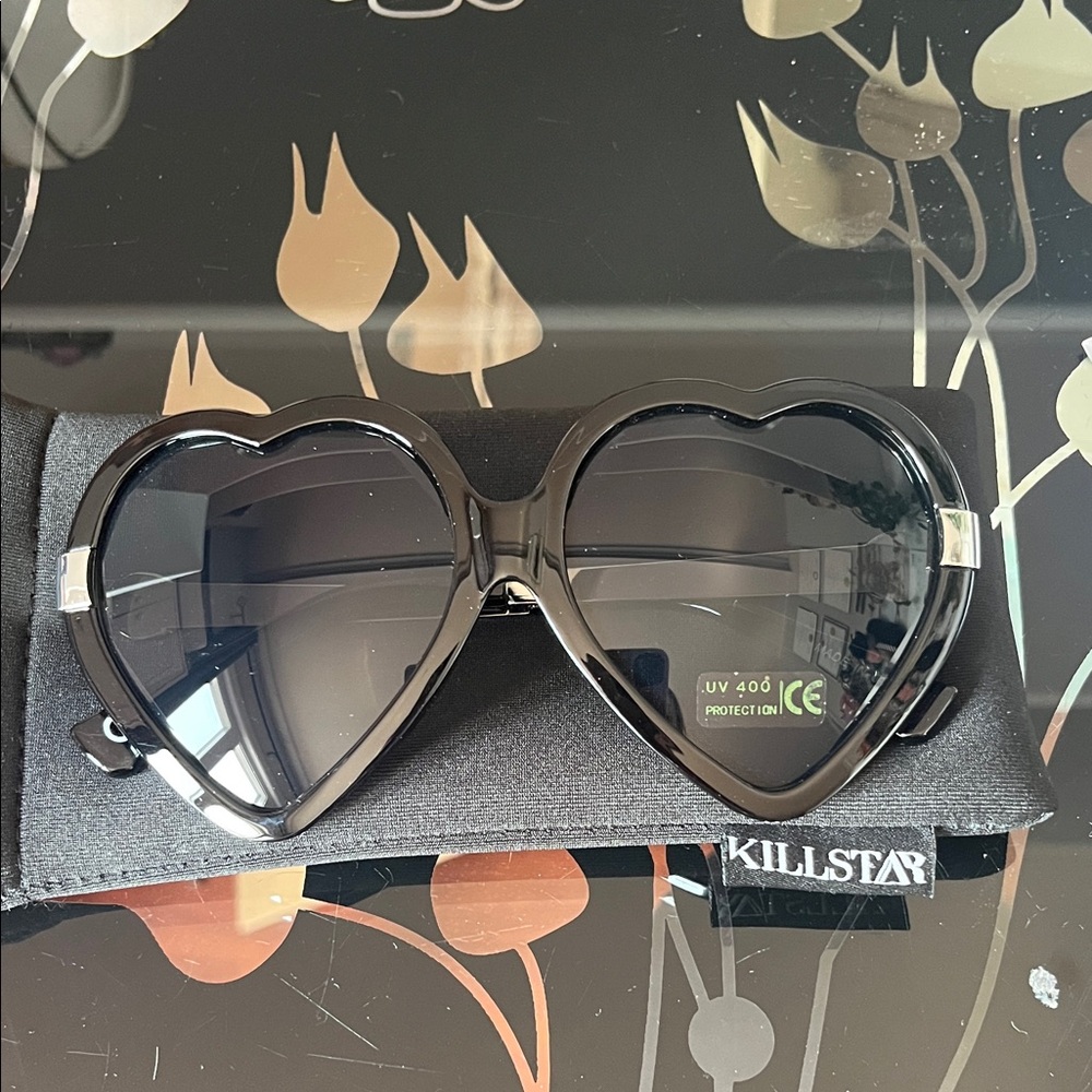 Killstar Black Heart Sunglasses